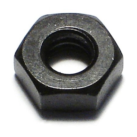 Midwest Fastener Hex Nut, 1/4"-20, Steel, Black Oxide, 20 PK 34165